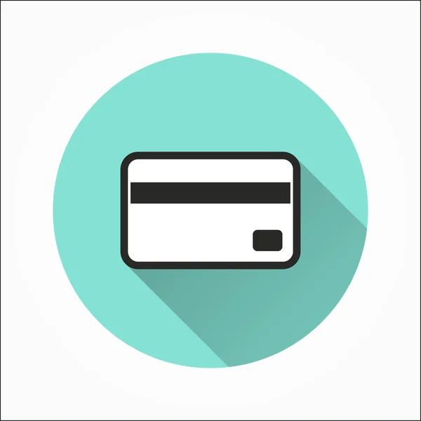 Кредитна картка значок — стоковий вектор