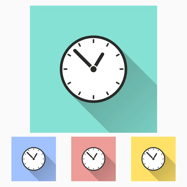 Icono del reloj — Archivo Imágenes Vectoriales