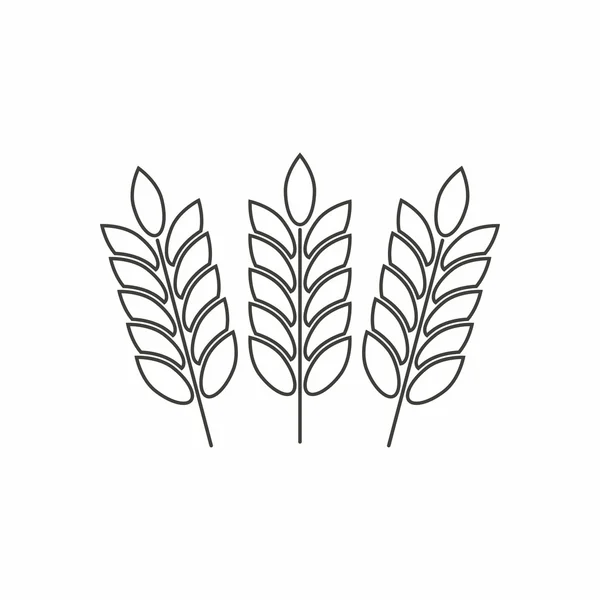 Gerst pictogram — Stockvector