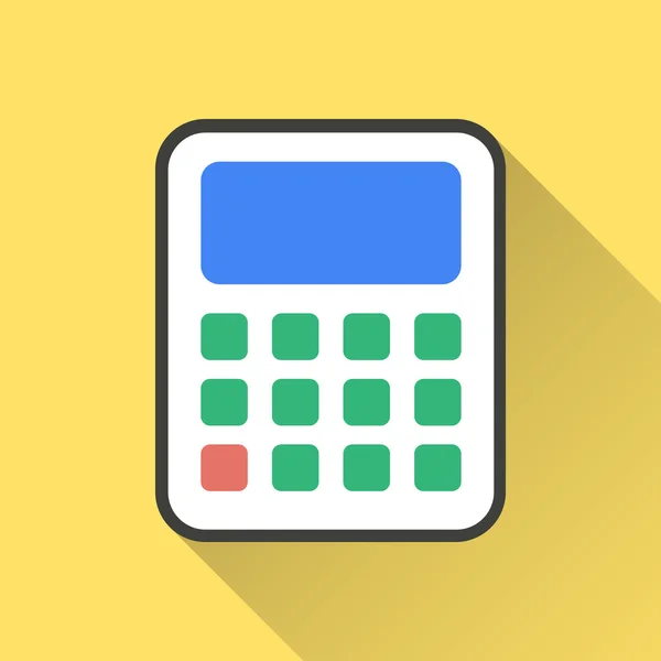 Icona della calcolatrice — Vettoriale Stock