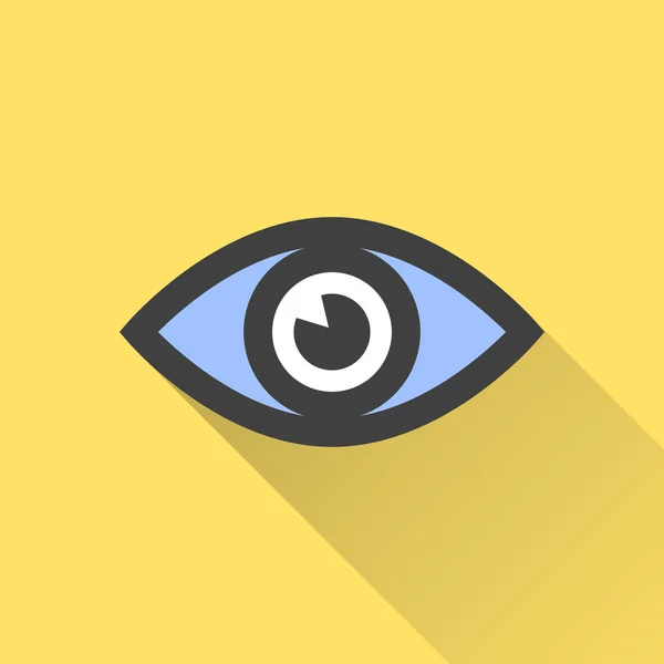 Icono del ojo — Archivo Imágenes Vectoriales