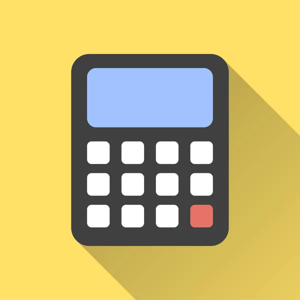 Calculatorpictogram — Stockvector