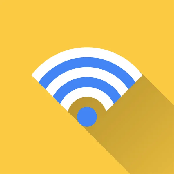 Wi-fi のアイコン — ストックベクタ