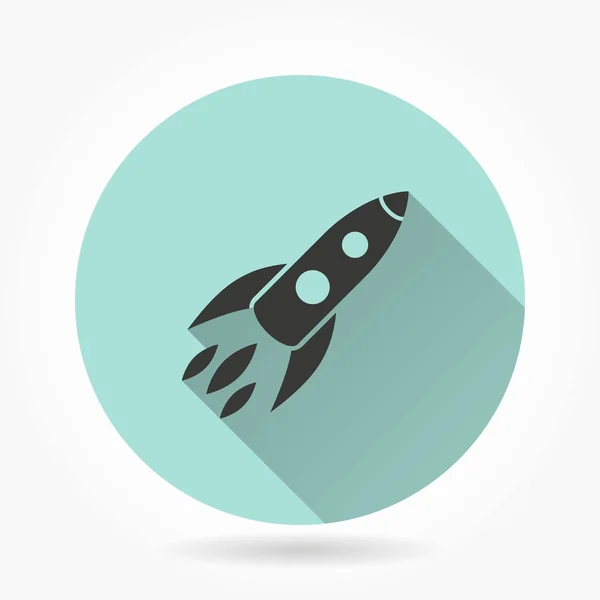 Rocket icon — Stock Vector