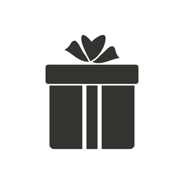 Icono de caja de regalo. — Archivo Imágenes Vectoriales