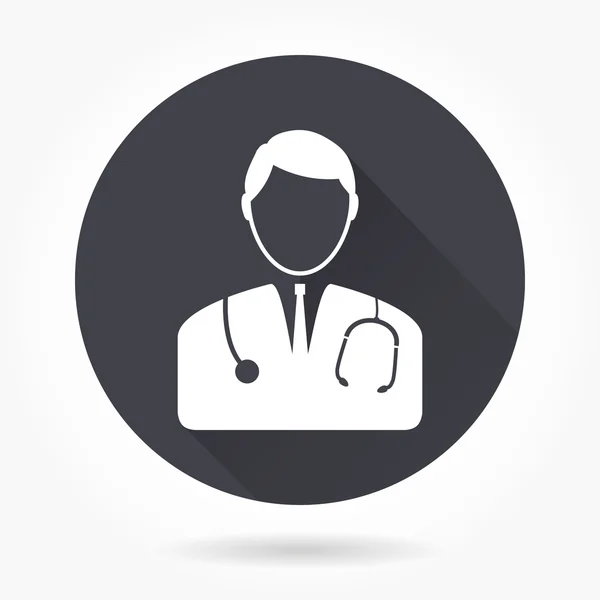 Dokter Icoon. — Stockvector