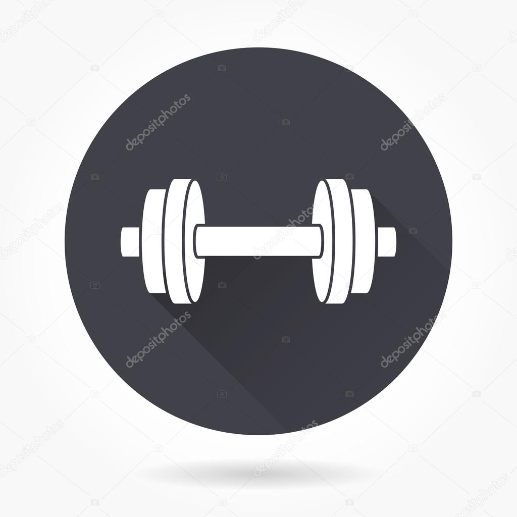Dumbbell  icon.