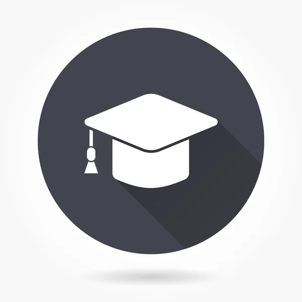 Icône de graduation . — Image vectorielle