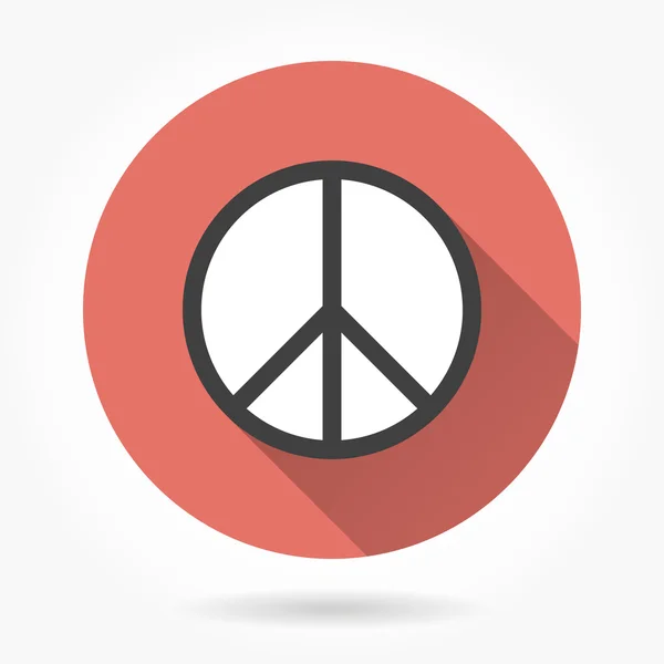 Ειρήνη εικονίδιο. — Διανυσματικό Αρχείο
