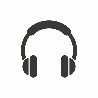 Kulaklık - vektör simgesi.