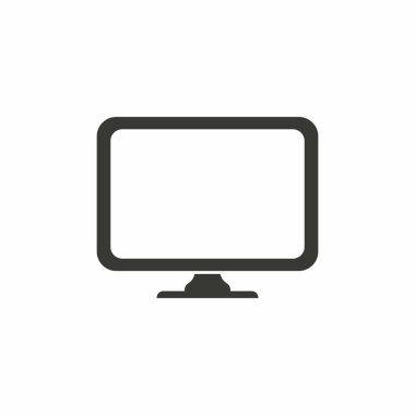 TV - vektör simgesi.