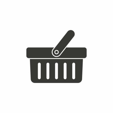 Alışveriş sepeti simgesi.