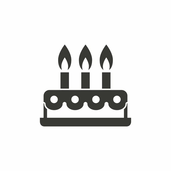 Cake  - vector icon. — Stock Vector