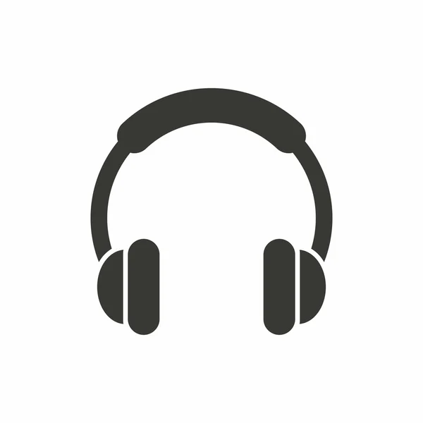 Headphone - ícone de vetor . —  Vetores de Stock