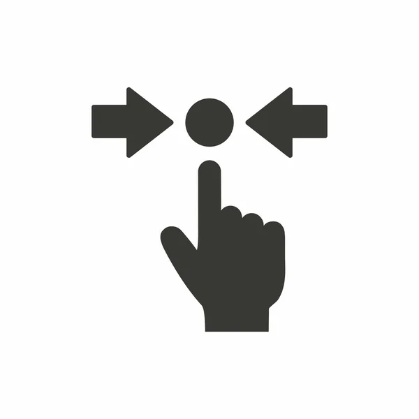 Touch-Symbol. — Stockvektor