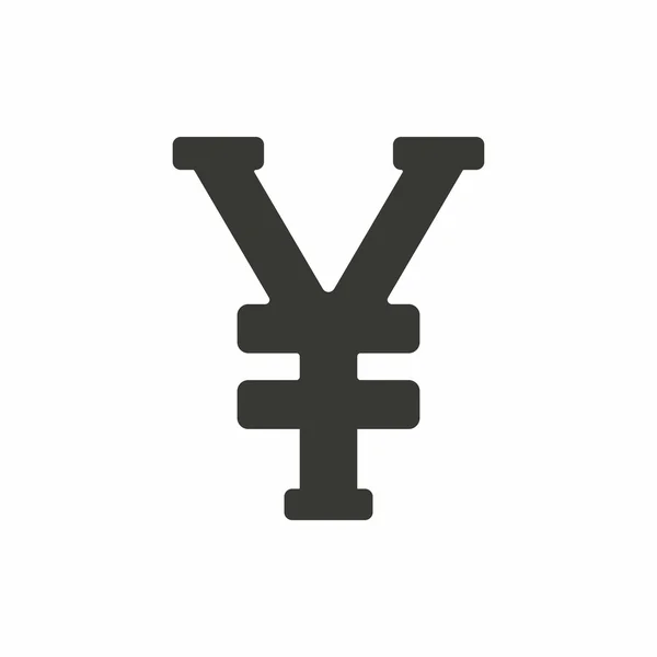 Yen  icon. — Stock Vector