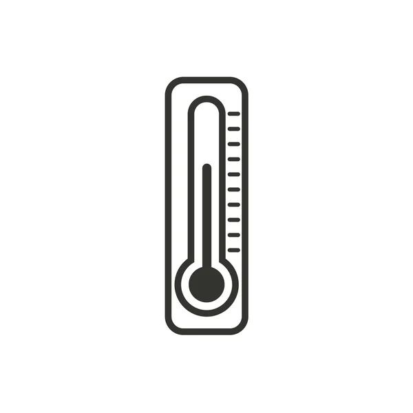 Значок термометра . — стоковый вектор