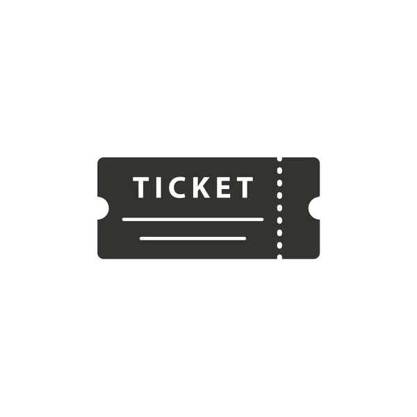 Ticketpictogram. — Stockvector