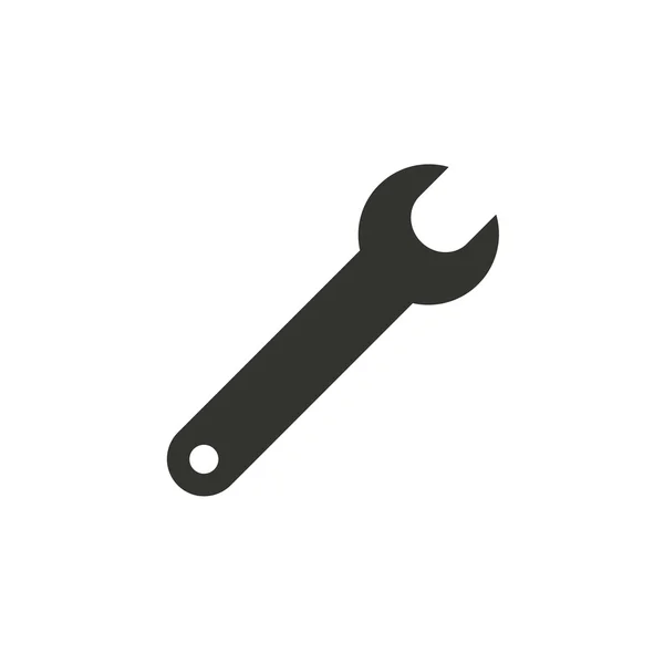 Schraubenschlüssel-Symbol. — Stockvektor