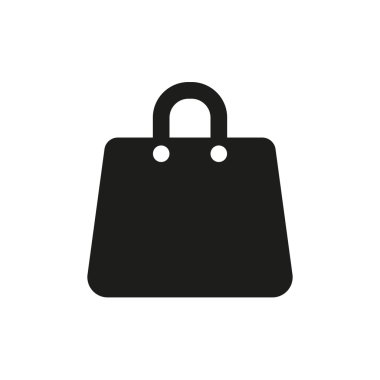 alışveriş çantası simgesi.