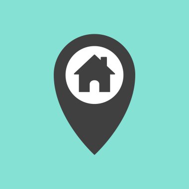 Harita iğne simgesi.