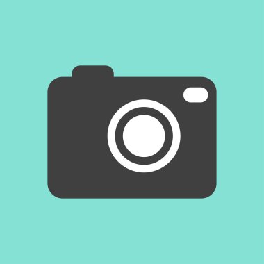 Fotoğraf - vektör simgesi.