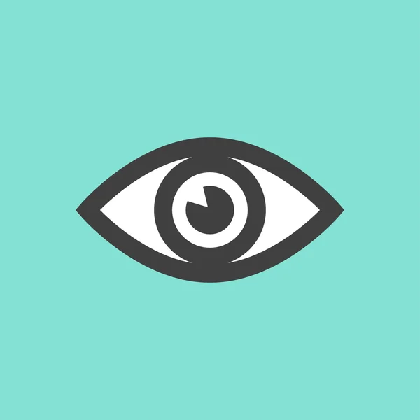 Oog - vector pictogram. — Stockvector