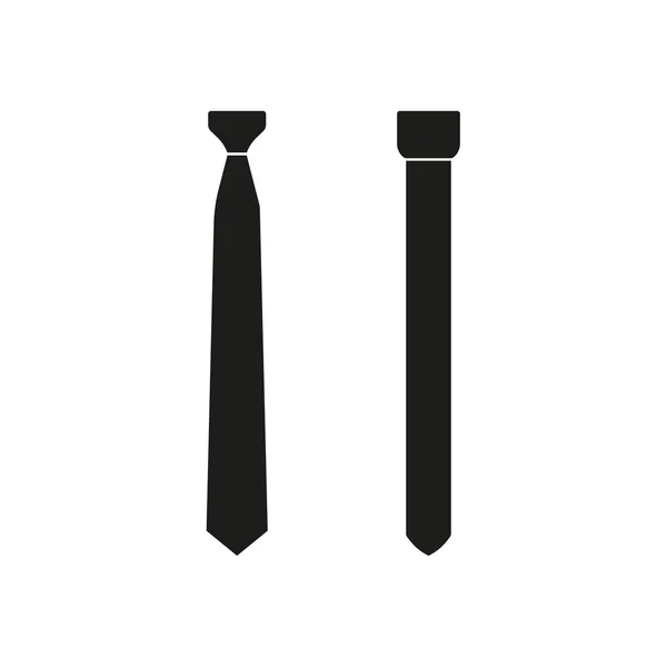 Corbata - Vector icono . — Vector de stock