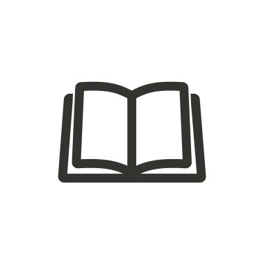 Kitap - vektör simgesi.