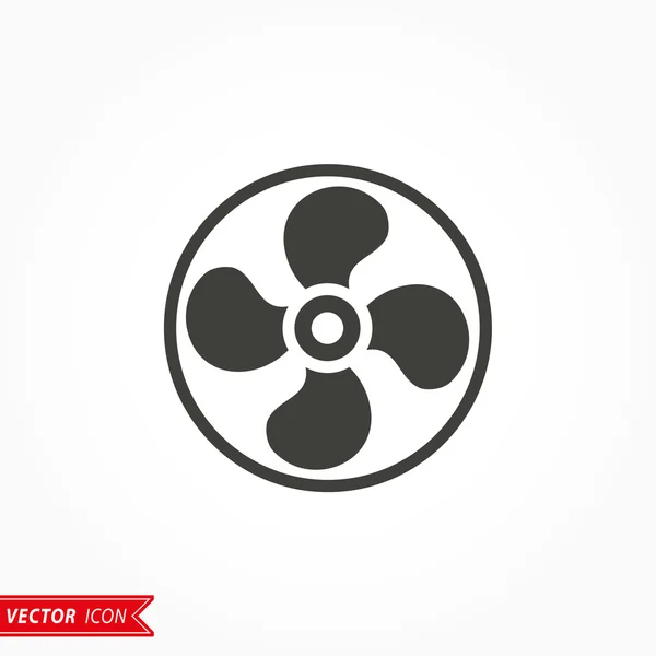 Fan - vektor icon. — Stock vektor