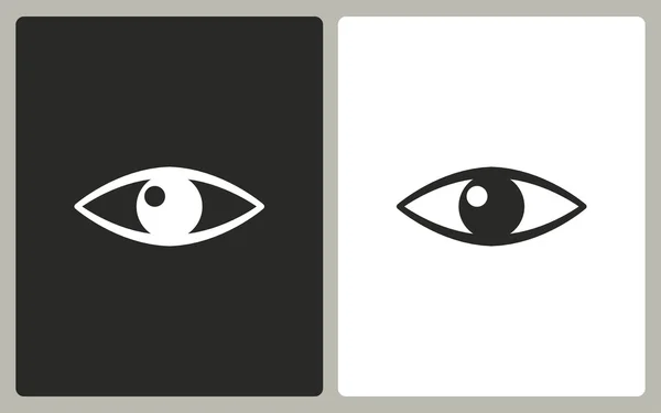 Oog - vector pictogram. — Stockvector