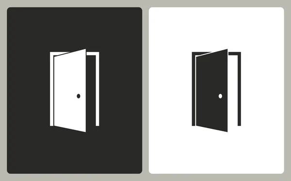Kapı - vektör simgesi.