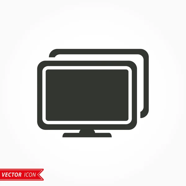 Red - icono de vector . — Vector de stock