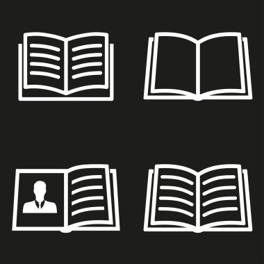 kitap simgeleri ayarlandı.