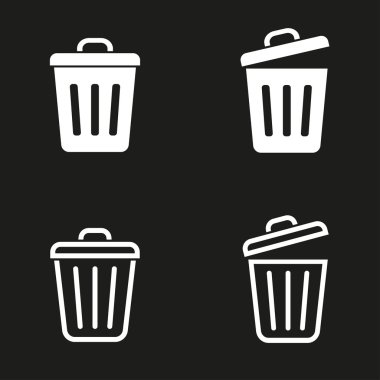 Bin Icons set.