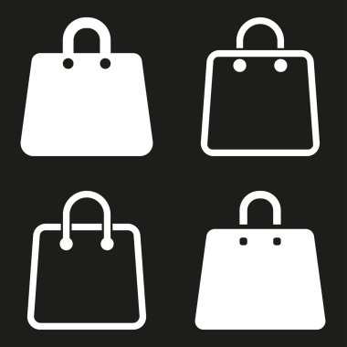alışveriş çantası Icons set.