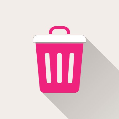 Bin - vektör simgesi.