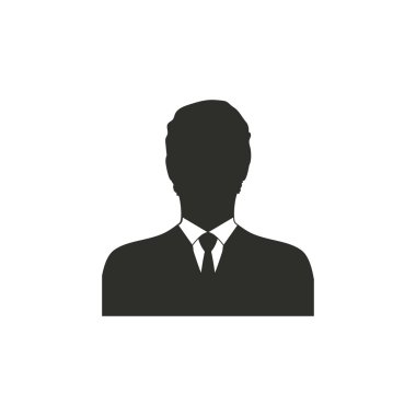 Avatar - vektör simgesi.