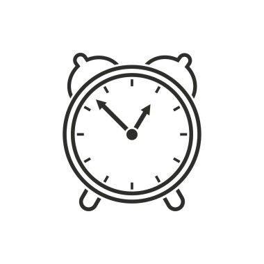 Saat - vektör simgesi.