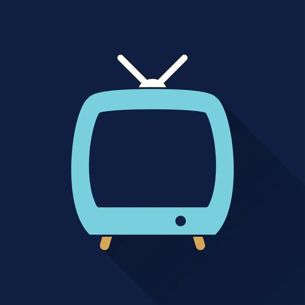 TV - vektor icon. — Stock vektor