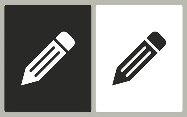 Олівець - векторна іконка . — стоковий вектор