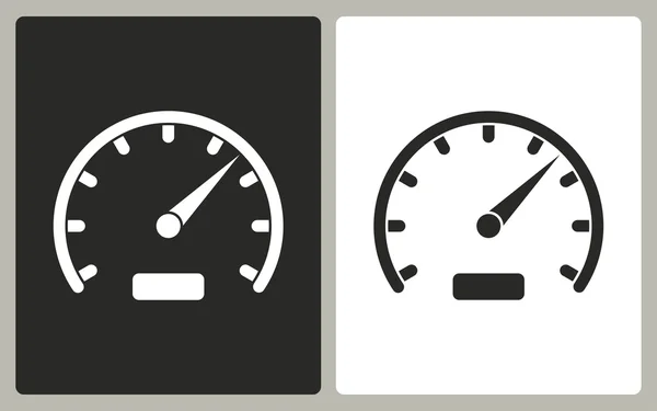 Snelheidsmeter-vector pictogram. — Stockvector