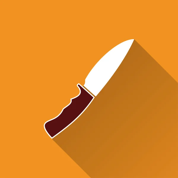 Kniv-vektor icon. — Stock vektor