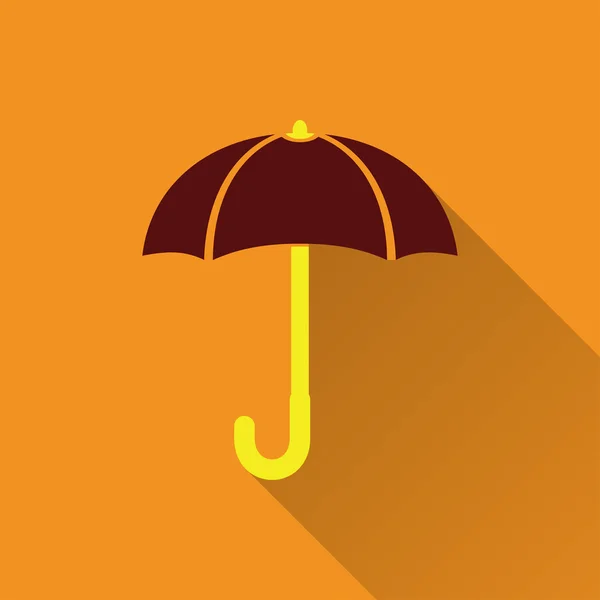 Parapluie - icône vectorielle . — Image vectorielle