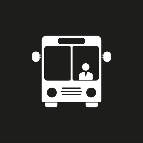 Buss - vektor icon. — Stock vektor