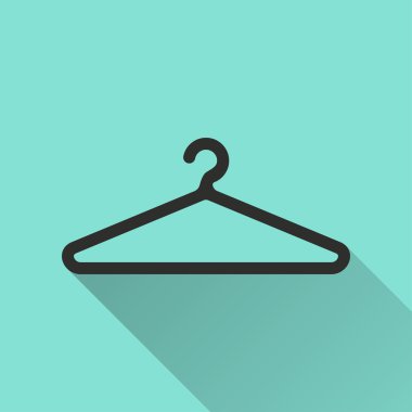 Askı - vektör simgesi.