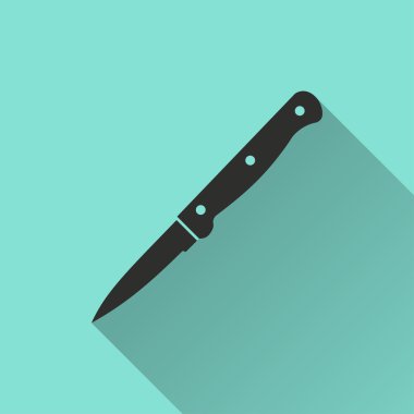 Bıçak-vektör simgesi.