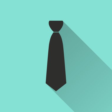 Kravat - vektör simgesi.