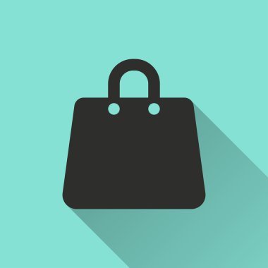 alışveriş çantası - vektör simgesi.