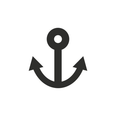 Çapa - vektör simgesi.